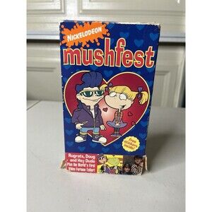 Nickelodeon MushFEST [VHS] 1994 Rugrats Rare Valentines Day